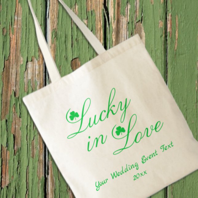 Tote Bag Chanceux en amour (Créateur téléchargé)