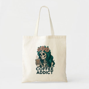 Tote Bag Chandails design gothique amateur de café