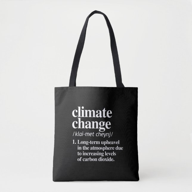 Tote Bag Changement climatique (Devant)