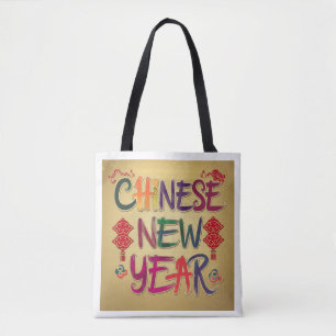 Tote Bag Changement du Nouvel An chinois