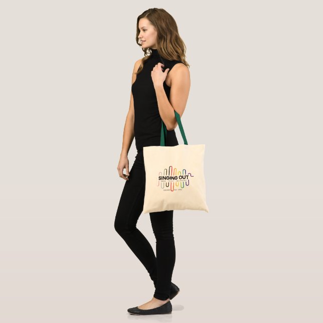 Tote Bag Chanter à Fourre-tout (Devant (modèle))