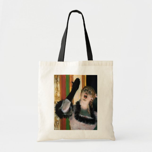 Tote Bag Chanteur avec un Glove, Edgar Degas (Devant)
