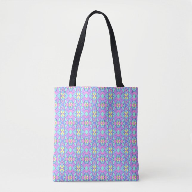 Tote Bag Chaos coloré 29 (Devant)