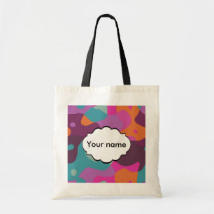 Tote Bag Chaos dans de rétros couleurs