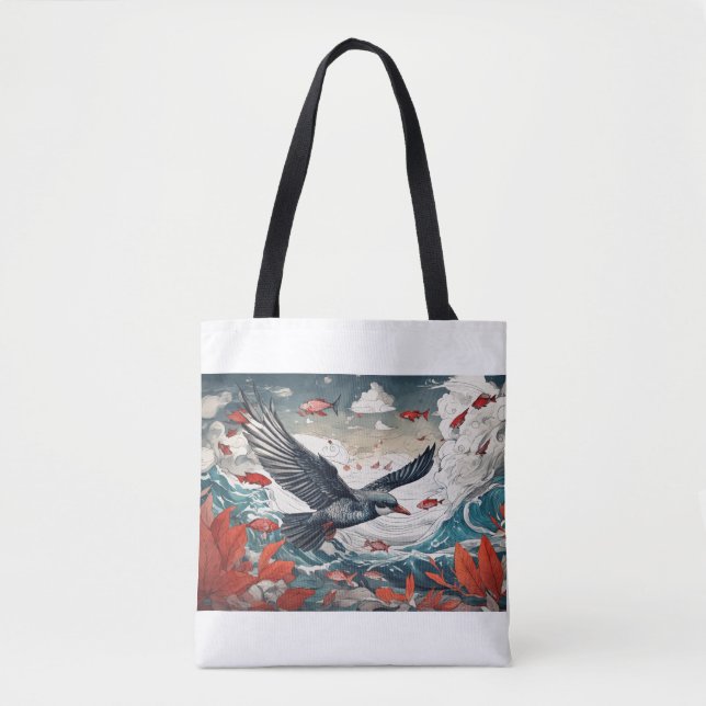 Tote Bag Chaos de la guerre (Devant)