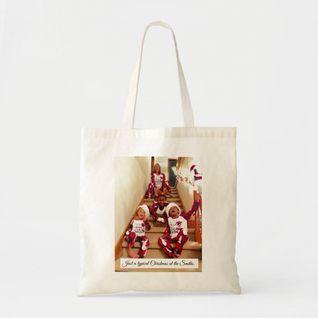 Tote Bag Chaos de Noël (Devant)