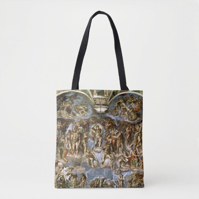 Tote Bag Chapelle de Sistine : Le dernier jugement, 1538-41 (Devant)