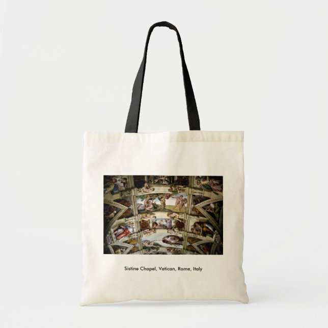 Tote Bag Chapelle de Sistine, Vatican, Rome, Italie (Devant)