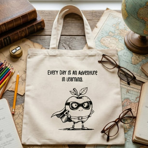 Tote Bag Chaque Jour Une Aventure Dans L'apprentissage Éduc