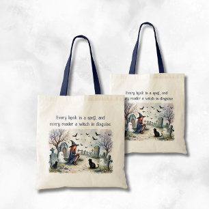 Tote Bag Chaque livre est un sort