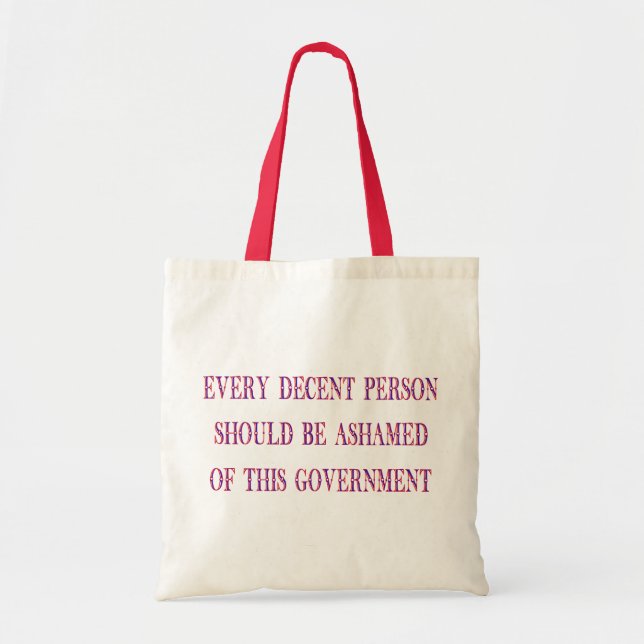 Tote Bag Chaque personne convenable (Devant)