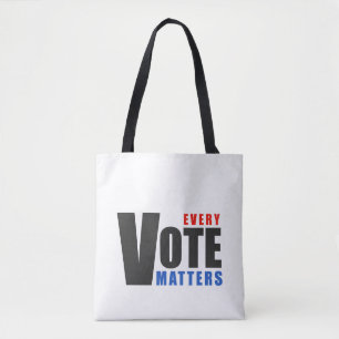 Tote Bag Chaque vote compte - votre vote est votre pouvoir
