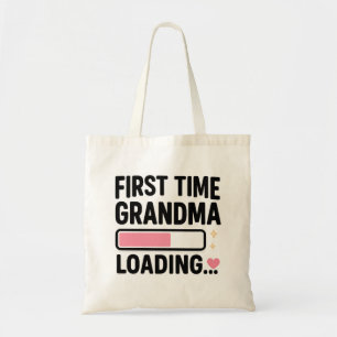 Tote Bag Chargement de grand-mère première fois