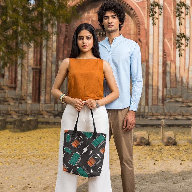 Tote Bag Chargement de la batterie (Créateur téléchargé)