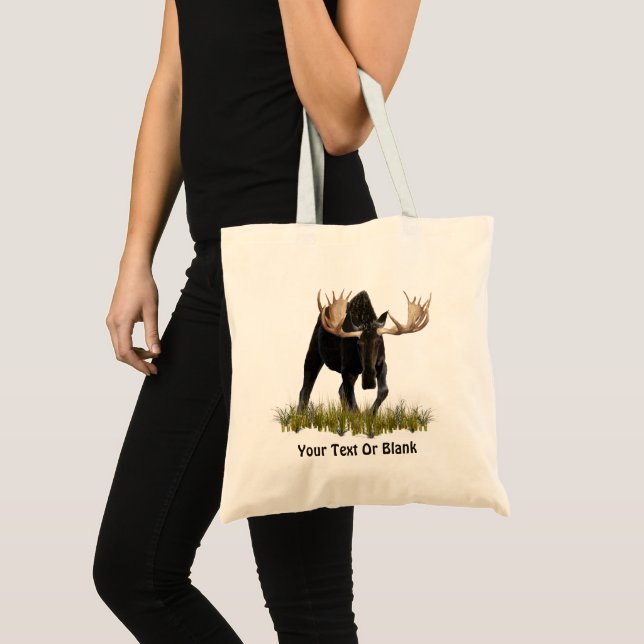 Tote Bag Charging Bull Moose (Devant (produit))