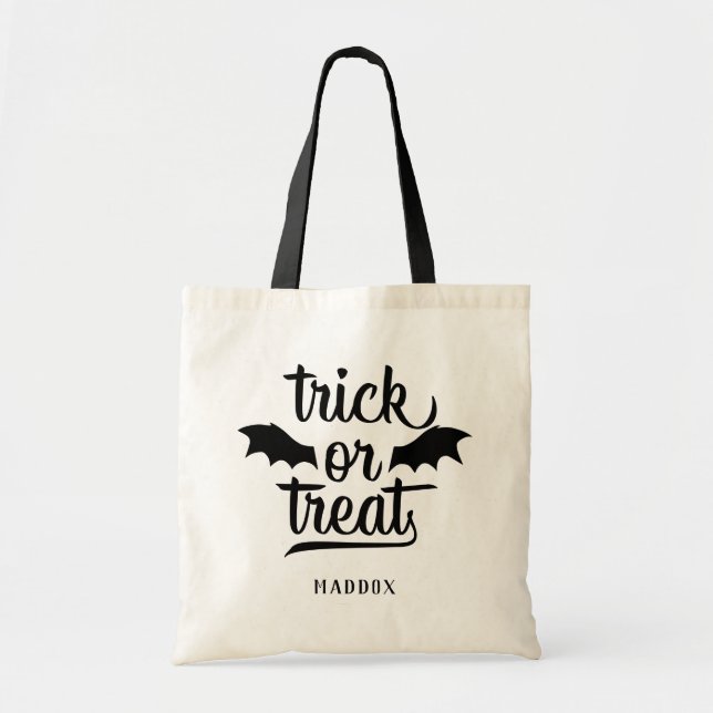 Tote Bag Chariot ou traitement des ailes de chauve-souris H (Devant)
