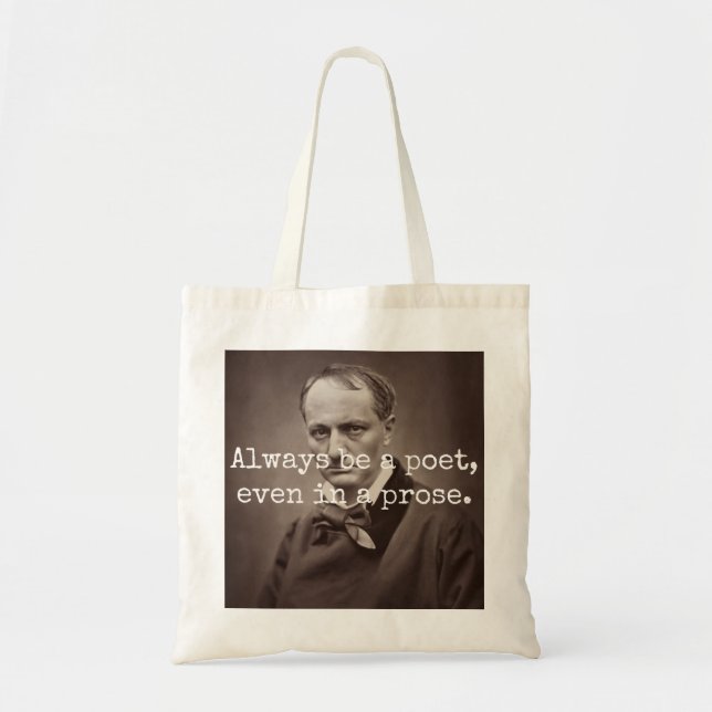Tote Bag Charles Baudelaire (Devant)