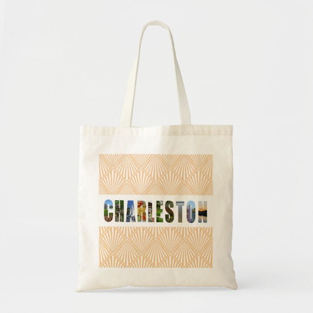 Tote Bag Charleston Caroline du Sud City Photos de Voyage (Devant)