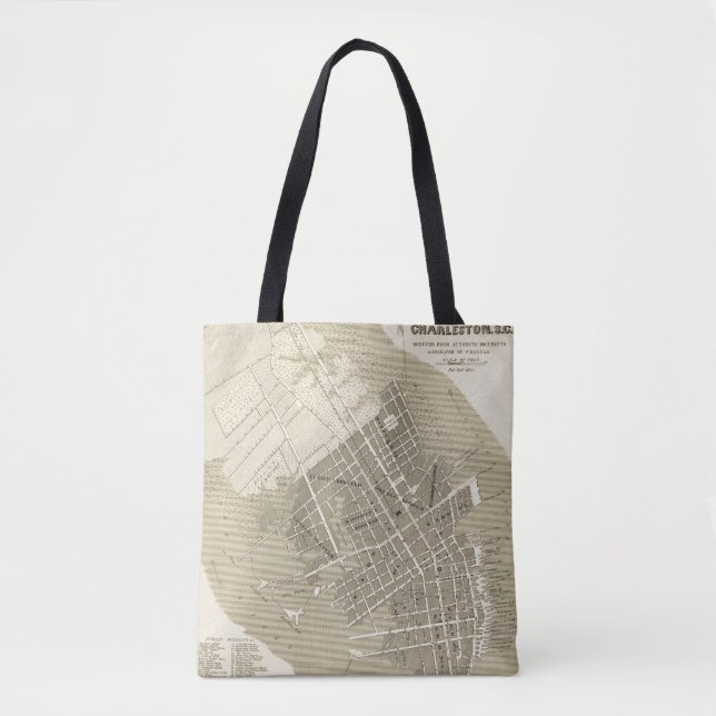 Tote Bag Charleston, la Caroline du Sud (Devant)