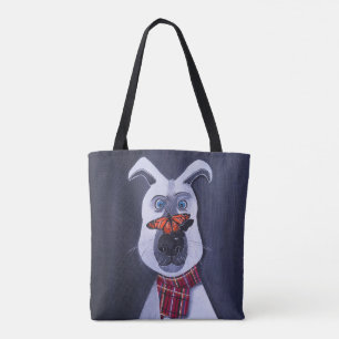 Tote Bag Charlie et la peinture du monarque par Alfred Fox