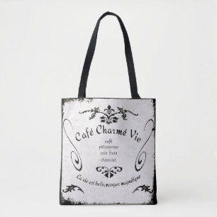 Tote Bag Charmant Life Café