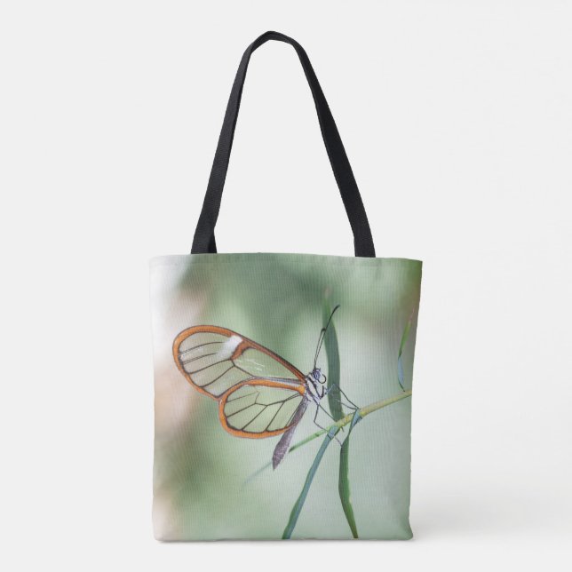 Tote Bag Charme papillon à aile claire (Dos)