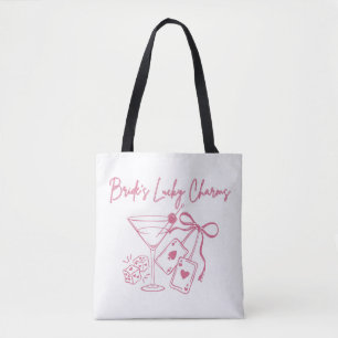 Tote Bag Charmes de chance de la mariée Enterrement de vi