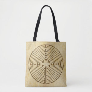 Tote Bag Chartres Labyrinthe style antique 1 + vos idées