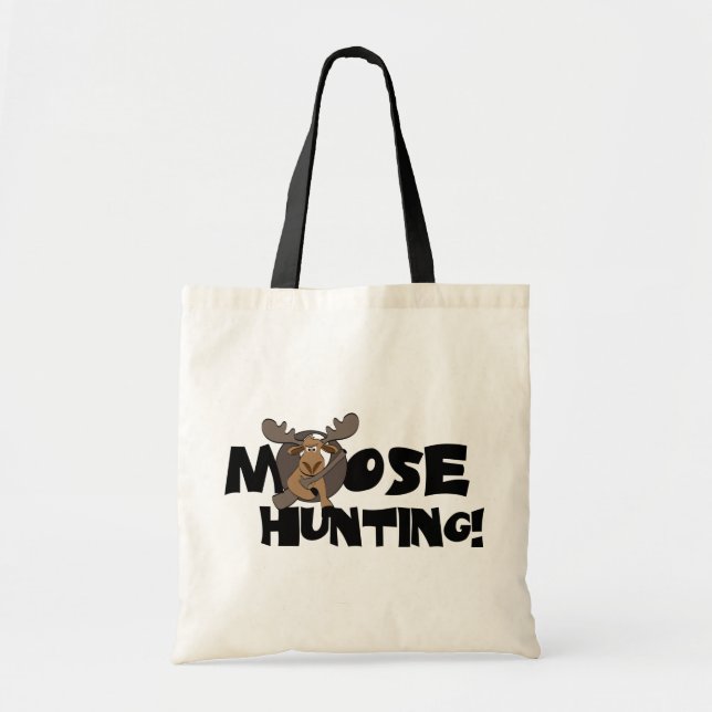 Tote Bag Chasse à l'orignal (Devant)