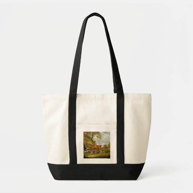 Tote Bag Chasseur et chiens, 1809 (huile sur la toile) (Devant)