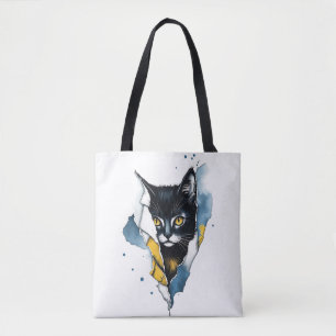 Tote Bag Chat adorable : Une conception Purr-fect de 🐾 mig