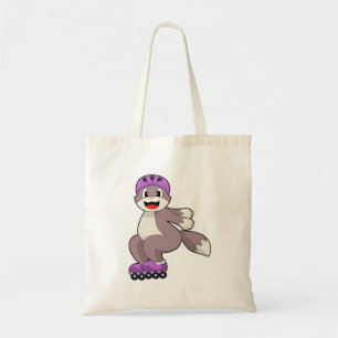 Tote Bag Chat avec roulettes