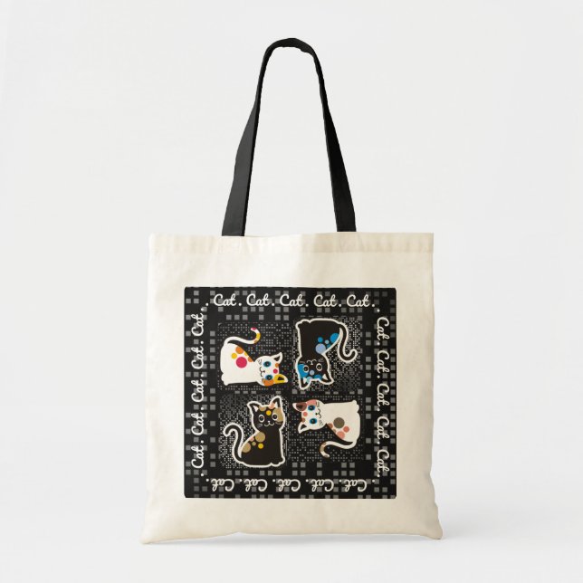 Tote Bag chat chat (Devant)