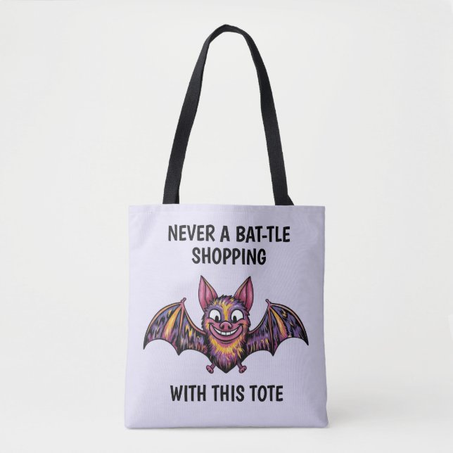 Tote Bag Chat coloré (Devant)