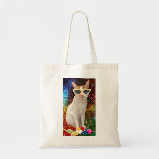 Tote Bag Chat cool (Devant)