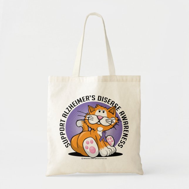 Tote Bag Chat d'Alzheimers (Devant)