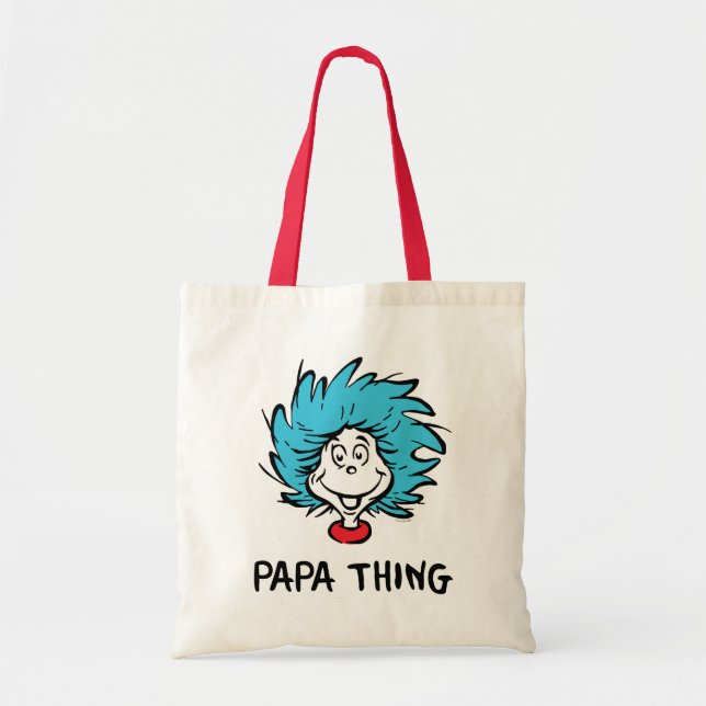 Tote Bag Chat dans le Casquette | Chose Une Deux - Papa Thi (Devant)
