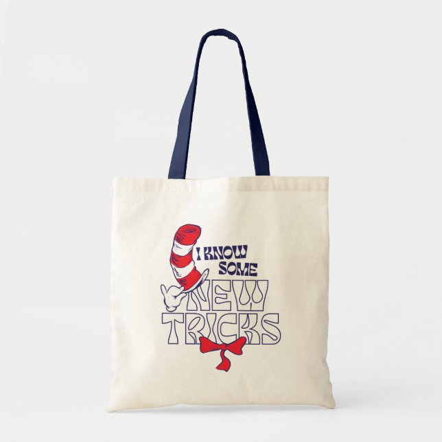 Tote Bag Chat dans le Casquette | Je Connais De Nouveaux Tr (Devant)