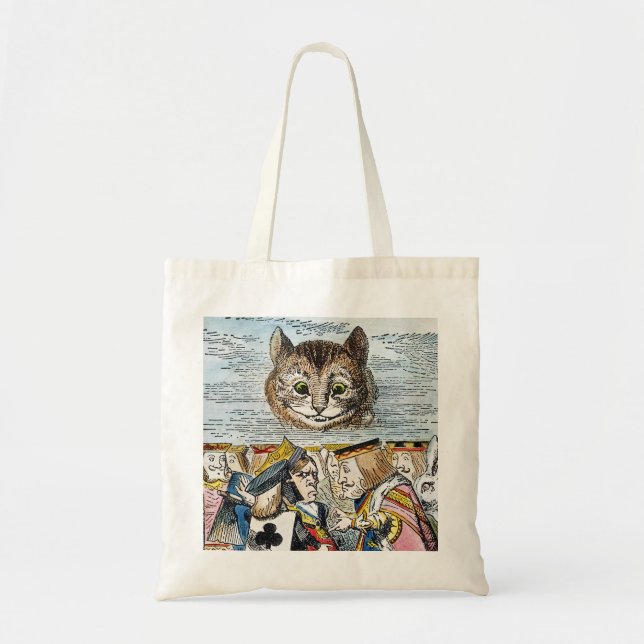 Tote Bag Chat de Cheshire, 1865 (Devant)