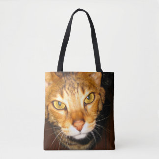 Tote Bag Chat de la savane