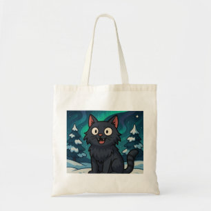 Tote Bag Chat de Noël islandais Yule