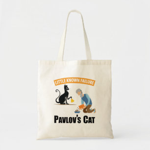 Tote Bag Chat de Pavlov - Psychologie drôle