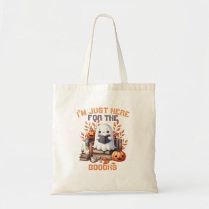 Tote Bag Chat de potes fantômes amusant automne T-shirt Hal
