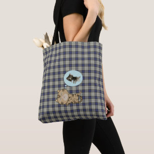 Tote Bag Chat de rêve