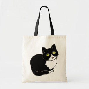 Tote Bag Chat de smoking de Tuxie