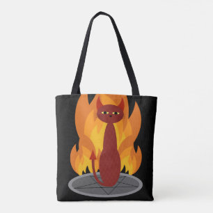 Tote Bag Chat d'enfer