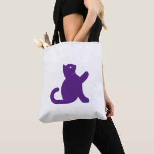 Tote Bag Chat dit bonjour