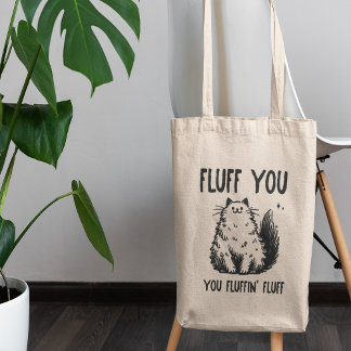 Tote Bag Chat drôle et sarcastique