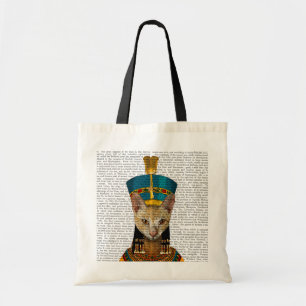 Tote Bag Chat égyptien de la Reine