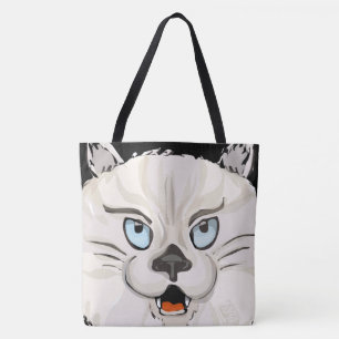 Tote Bag Chat en colère